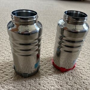 Planetbox stainless  water bottle - stainless bottle only , quantity 2